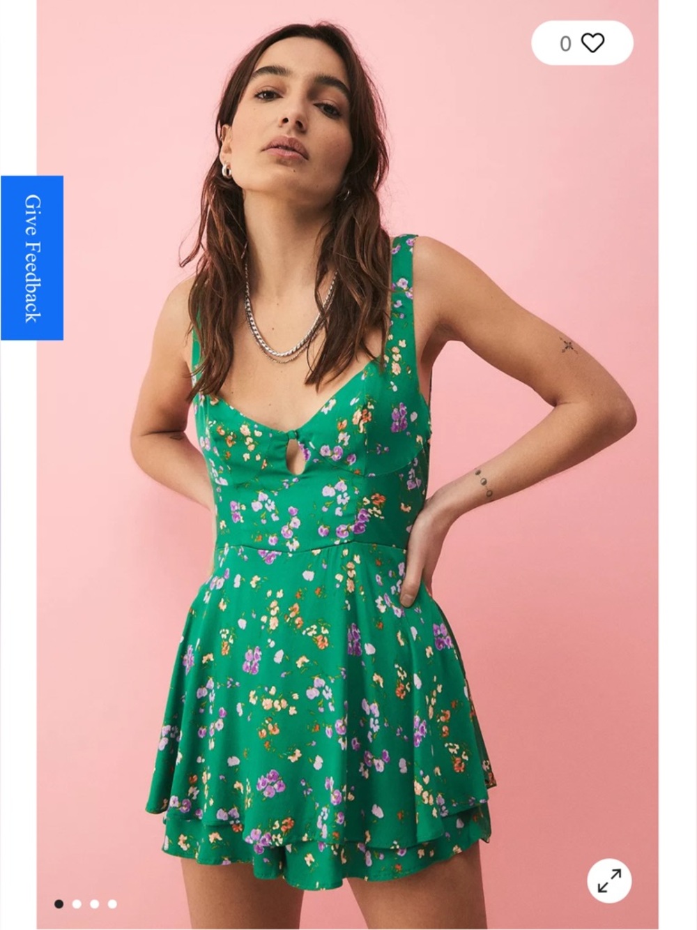 Urban Outfitters Cassie Romper